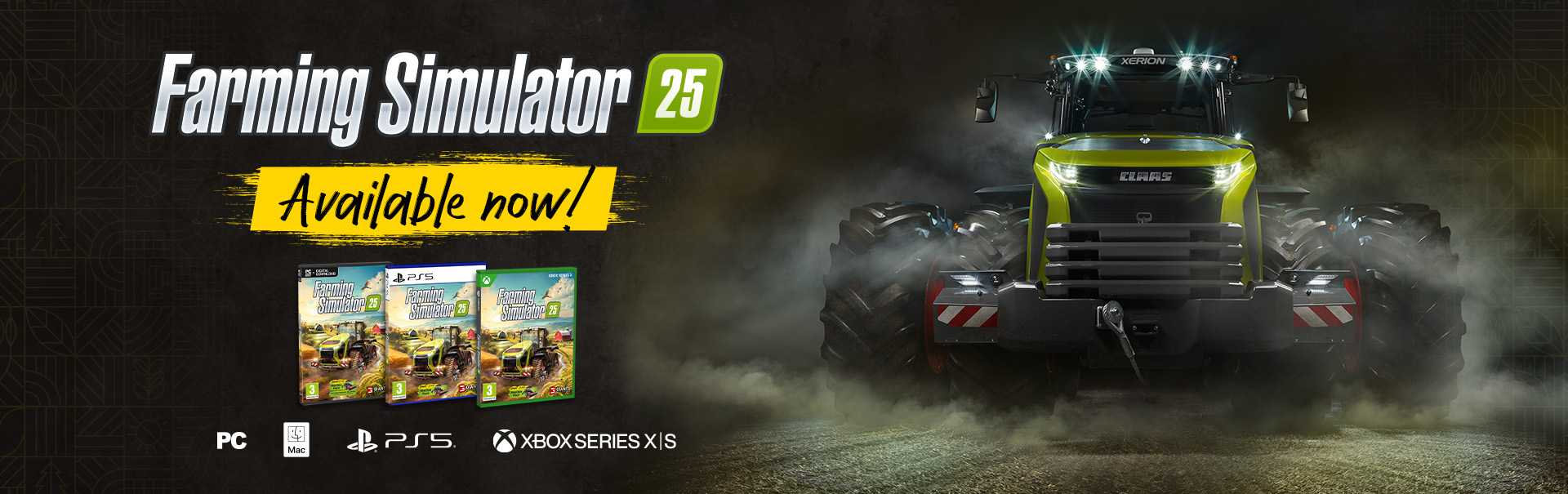 Farming Simulator 25 Now Available