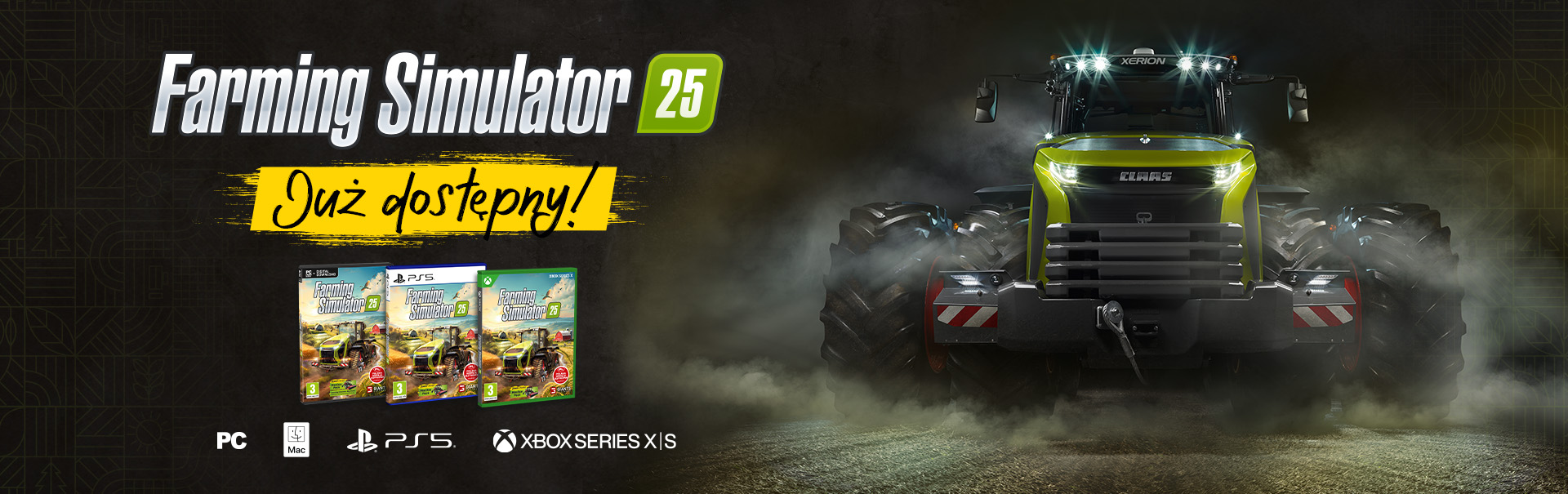 Farming Simulator 25 Now Available